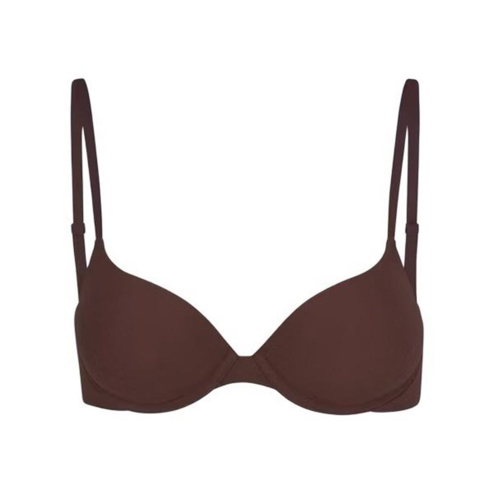 Skims Ultimate Push Up Plunge Bra - Cocoa - NWOT - 34C